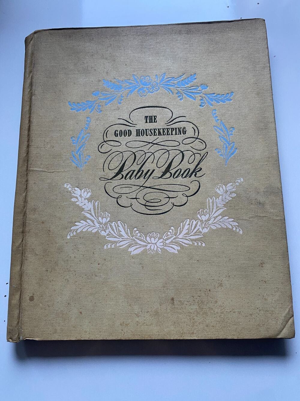1941 Vintage The Good Housekeeping Baby Book *Partially Filled In*